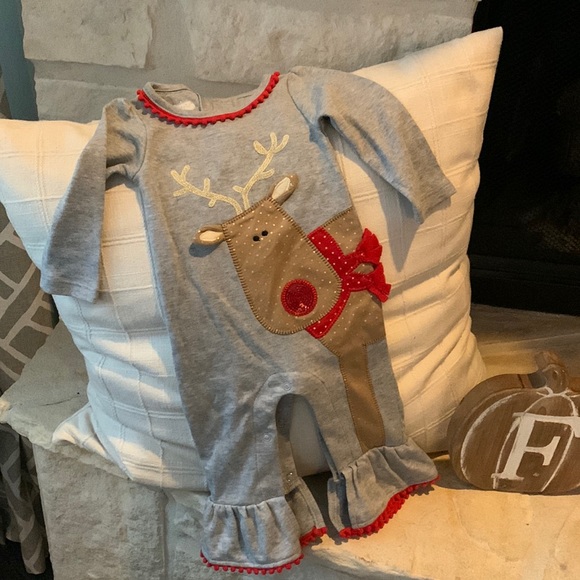 Mud Pie Other - Mud Pie reindeer Christmas jumper 🎄